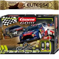 Tory, garaże, parkingi - Carrera toys Tor GO! Super Rally 4,9m 62495 - miniaturka - grafika 1