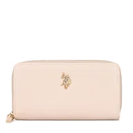 Portfele - Portfel U.S. Polo Assn. BIUXT8382WVP Beżowy - miniaturka - grafika 1