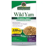 Suplementy diety - Natures Answer Wild Yam - Pochrzyn Chiński Suplement diety 60 kaps. - suplement - miniaturka - grafika 1