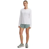 Spodenki damskie - Damskie spodenki treningowe Under Armour Tech Play Up Shine Shorts - zielone - UNDER ARMOUR - miniaturka - grafika 1