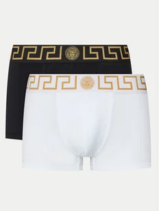 Versace Komplet 2 par bokserek AU10181 1A10011 Kolorowy - Majtki męskie - miniaturka - grafika 1