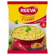 Zupy w płynie - Reeva Zupa błyskawiczna o smaku kurczaka z curry 60 g - miniaturka - grafika 1