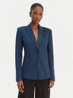 Marynarki i żakiety damskie - Patrizia Pepe Marynarka 8S0584/A715-CA97 Niebieski Regular Fit - miniaturka - grafika 1