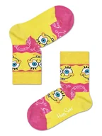 Skarpetki damskie - Happy Socks Skarpety w kolorze różowo-żółtym - miniaturka - grafika 1