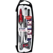 Artykuły biurowe - Maped Cyrkiel Stop system 5 elementów - miniaturka - grafika 1