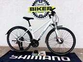 Rowery - Rower Crossowy * CARVER SONIC STREET 28* Rama 46cm PRĄDNICA Hydraulika - miniaturka - grafika 1