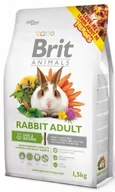 Karma dla gryzoni - Animals Brit Rabbit Adult Complete 0,3 kg 10558 - miniaturka - grafika 1