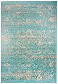 Dywany - Turkusowy dywan w stylu vintage H0-T38 - miniaturka - grafika 1