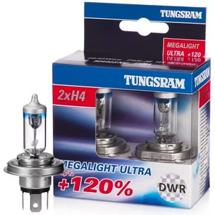TUNGSRAM Megalight Ultra +120% H4 LA034 - Żarówki samochodowe - miniaturka - grafika 1