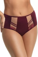 Majtki damskie - Gorsenia K498 Paradise bordo S Majtki brazyliany - miniaturka - grafika 1