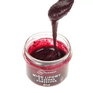 BeHarmony, miód lipowy z czarną porzeczką krem, 230 g - Miód - miniaturka - grafika 2