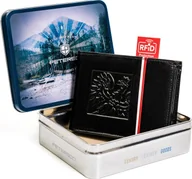 Portfele - Peterson Skórzany portfel męski z ochroną kart RFID Peterson NoSize - miniaturka - grafika 1