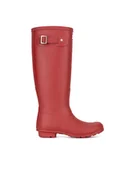 Kalosze damskie - Hunter Kalosze WFT1000RMA Czerwony - miniaturka - grafika 1