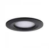 Oprawy, klosze i abażury - Paulmann Nova Coin 3xset okrągła sztywna czarna - miniaturka - grafika 1