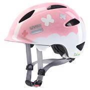 Kaski rowerowe - Kask rowerowy dla dziecka Uvex OYO STYLE butterfly pink 46-50 cm - miniaturka - grafika 1