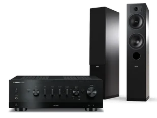 Yamaha R-N1000A (czarny) + Tesi 5 (czarny) - Zestawy stereo - miniaturka - grafika 1