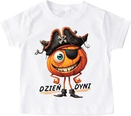 Koszulki dla dziewczynek - KOSZULKA DLA DZIECKA Z DYNIĄ z napisem dzień dyni - miniaturka - grafika 1