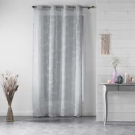 Firany - Douceur d'intérieur Douceur dintérieur Firana okienna na przelotkach MAGNOLIA 140 x 240 cm szara 1625996 - miniaturka - grafika 1