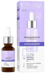 Eveline Cosmetics Skoncentrowana Formuła, Serum Odmłodzenie, 18ml - Serum do twarzy - miniaturka - grafika 1