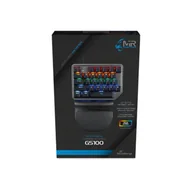 Klawiatury - MediaRange MRGS100 klawiatura USB QWERTZ Niemiecki Czarny, Srebrny - miniaturka - grafika 1