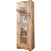 Witryny - Witryna I Drewniana z Dzikiego Dębu Prawa WZ-0315-0111 WZ-0315 Dąb G+K Meble Dziki Dąb Olejowany - miniaturka - grafika 1