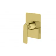Baterie podtynkowe - KOHLMAN QW220EGDB Podtynkowa bateria prysznicowa GOLD BRUSHED - miniaturka - grafika 1