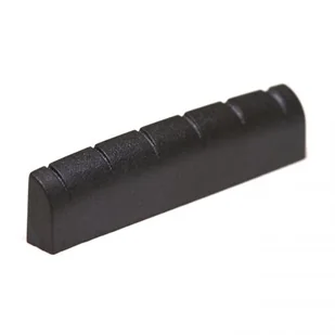 Graphtech Graphtech Black TUSQ XL PT-6115-00 - Acoustic/Electric Guitar Nut, Flat, Slotted, 6-String siodełko do gitary - Inne akcesoria gitarowe - miniaturka - grafika 1