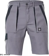 Spodnie sportowe męskie - MAX NEO - spodenki - antracyt 68 - miniaturka - grafika 1