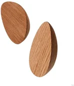 Zawiasy, okucia i inne akcesoria - Uchwyt meblowy Pebble Drewniany Dębowy (duży) - miniaturka - grafika 1