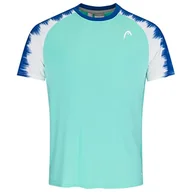 Koszulki męskie - HEAD Męski T-shirt Topspin (1 opakowanie) - miniaturka - grafika 1