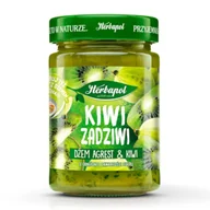 Koncentraty warzywne, przeciery - Dżem Kiwi zadziwi – Kiwi i Agrest 280g - miniaturka - grafika 1