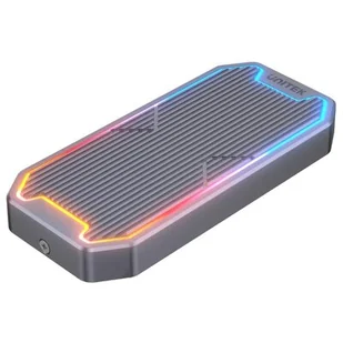 Obudowa Unitek M.2 SSD NVMe/SATA 10Gb/s z oświetleniem RGB (4894160048066) - Obudowy i kieszenie na dyski twarde - miniaturka - grafika 1