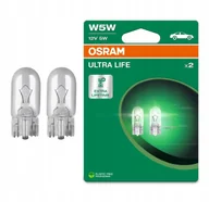 Żarówki samochodowe - Żarówka W5W 12V 5W Ultra Life 2825Ult-2Bl Zestaw 2 Sztuki Osram - miniaturka - grafika 1