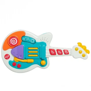 GITARA DLA DZIECI ZABAWKA ODGŁOSY ZWIERZĄT MELODIE MAŁY MUZYK 898-9077 - Instrumenty muzyczne dla dzieci - miniaturka - grafika 5