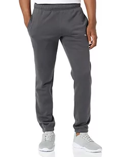 Champion Męskie spodnie dresowe Authentic Pants Small Script Logo Comfort, szare żelazo, S - Spodenki męskie - miniaturka - grafika 1