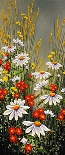 Haft Diamentowy Spokojna Polna Łąka 50X110 Cm - Dekoratorstwo - miniaturka - grafika 1