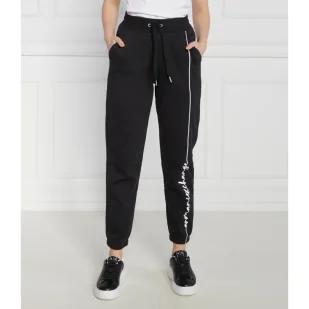 Armani Exchange Spodnie dresowe | Regular Fit - Dresy damskie - miniaturka - grafika 1