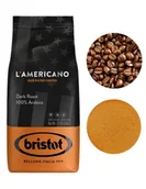 Kawa - Kawa Ziarnista BRISTOT L'AMERICANO DARK ROAST 1KG Mocno Palona - miniaturka - grafika 1