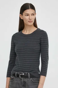G-Star Raw sweter z domieszką wełny damski kolor szary lekki - Swetry damskie - miniaturka - grafika 1