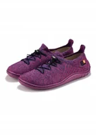 Buty sportowe damskie - SH5004W Buty damskie Barefoot Merino jasnoniebieski/szary 36 - miniaturka - grafika 1