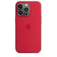 Etui i futerały do telefonów - Silikonowe etui na telefon iphone 13 Pro 13pro Czerwony - miniaturka - grafika 1