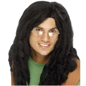 Dodatki do strojów karnawałowych - Smiffys Peruka party "Dredy - Bob Marley", czarna - miniaturka - grafika 1