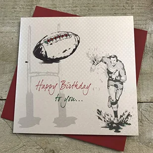 WHITE COTTON CARDS White Cotton Cards Kartka urodzinowa Happy Handmade (Rugby) SB5 - Kartki okolicznościowe i zaproszenia - miniaturka - grafika 1