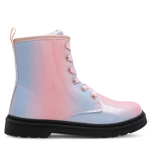 Kozaki Nelli Blu CM230508-01 Różowy - Buty dla dziewczynek - miniaturka - grafika 1
