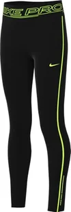 Nike Pro Dri-Fit legginsy ze średnim stanem (dziewczęce), FZ5613 - Legginsy - miniaturka - grafika 1