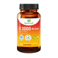 Witaminy i minerały - Naturell D 2000 do żucia Smak wiśniowy Tabletki - miniaturka - grafika 1