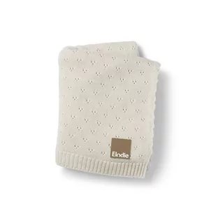 Elodie Details, Kocyk Pointelle - Creamy White - Koce i narzuty dla dzieci - miniaturka - grafika 1