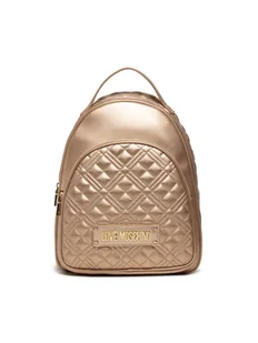 Love Moschino Plecak JC4309PP0ELA0901 Złoty - Plecaki - miniaturka - grafika 1
