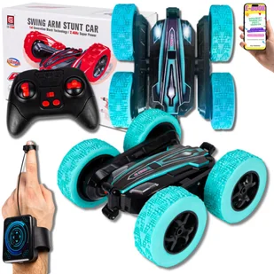 AUTKO SAMOCHÓD TWISTER KASKADERSKI AUTO STEROWANY GESTEM I PILOTEM OBROTY 360° ŚWIATŁA LED AKROBATA Prezent Dla 9 10 11 12 13 latka + EBOOK - Zabawki zdalnie sterowane AUTKO SAMOCHÓD TWISTER KASKADERSKI AUTO STEROWANY GESTEM I PILOTEM OBROTY 360° ŚWIATŁA LED AKROBATA Prezent Dla 9 10 11 12 13 latka + EBOOK - Zabawki zdalnie sterowane - miniaturka - grafika 1