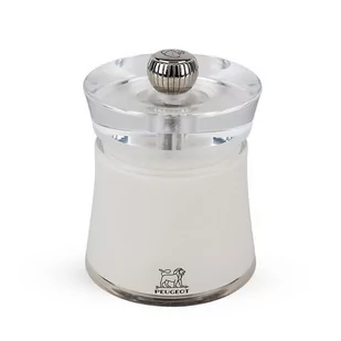 Peugeot BALI mlynek do soli 8 cm biały 25793 - Młynki do soli i pieprzu - miniaturka - grafika 1